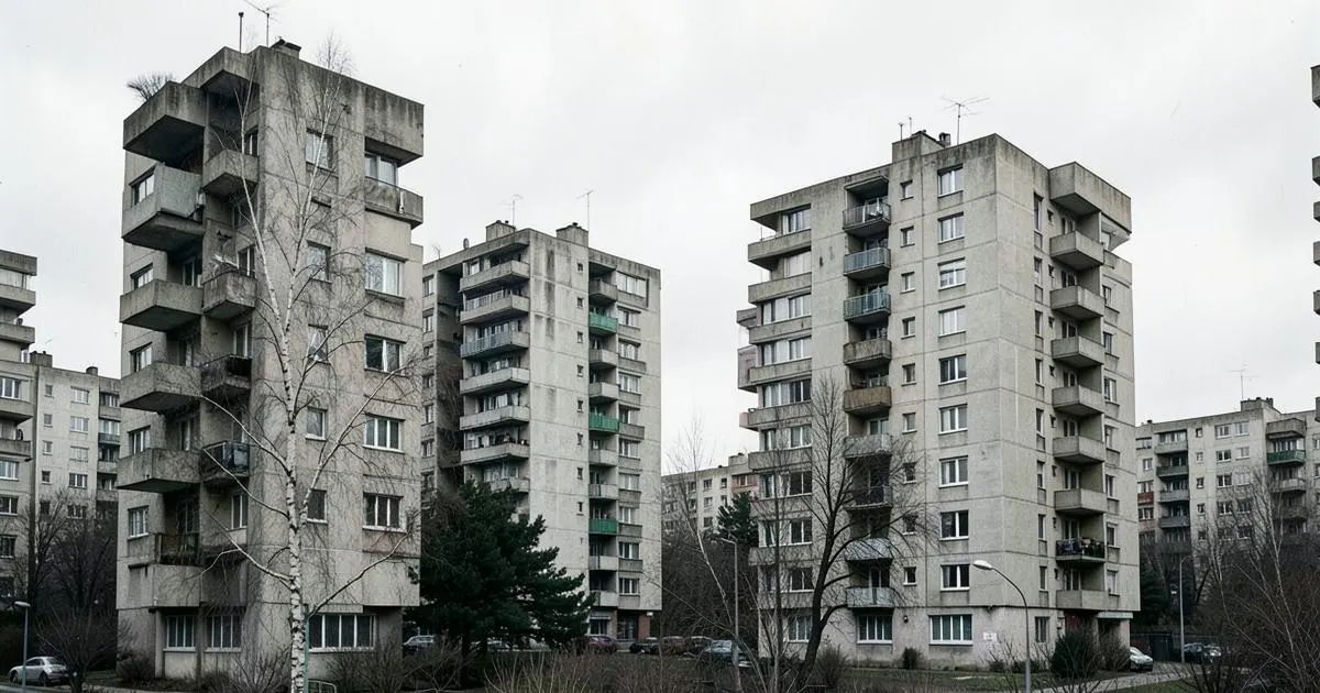 Immeubles collectifs des quartiers périphériques à Troyes